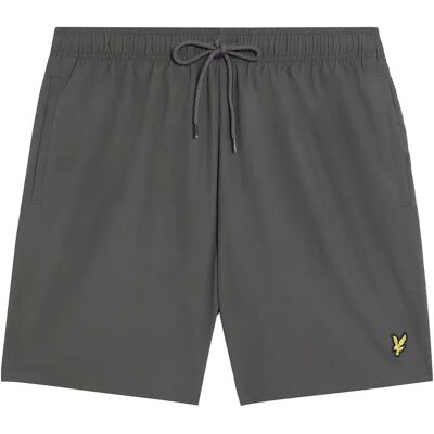 Badehose Lyle & Scott Plain Gris S Homme Badehose Lyle & Scott Plain Gris S Homme