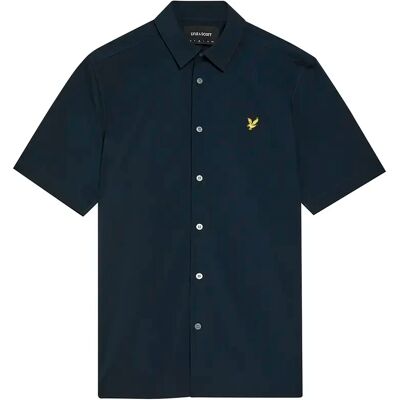 Kurzarm-Oxford-Hemd Lyle & Scott Bleu L Homme Kurzarm-Oxford-Hemd Lyle & Scott Bleu L Homme