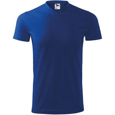 V-Ausschnitt T-Shirt Malfini Heavy 111 Bleu XL Mixte V-Ausschnitt T-Shirt Malfini Heavy 111 Bleu XL Mixte
