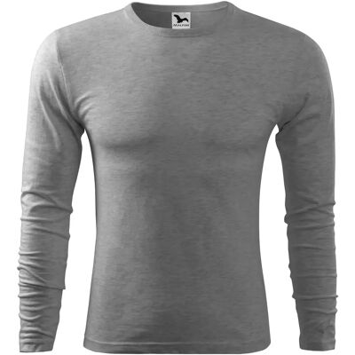 Langarm-T-Shirt Malfini Fit-T 119 Gris M Homme Langarm-T-Shirt Malfini Fit-T 119 Gris M Homme