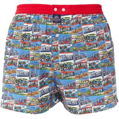 Unterhose McAlson Seaside town Blanc S Homme Unterhose McAlson Seaside town Blanc S Homme
