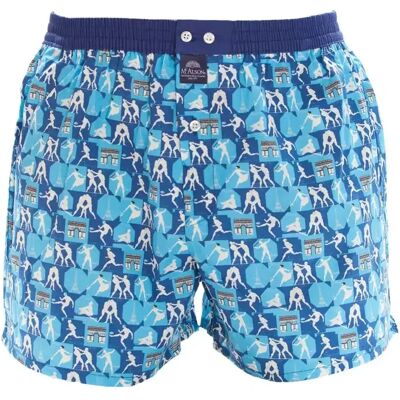 Caleçon die Olympischen Spiele McAlson Bleu XL Homme Caleçon die Olympischen Spiele McAlson Bleu XL Homme