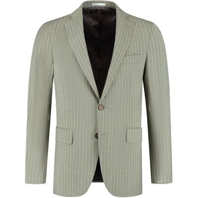 Blazer Michael Kors Stripe Travel Vert 48 Homme Blazer Michael Kors Stripe Travel Vert 48 Homme