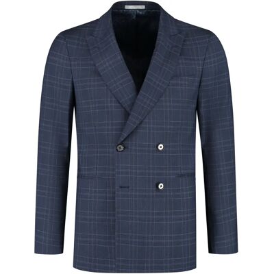 Blazer Michael Kors Prince De Galles DB Bleu 48 Homme Blazer Michael Kors Prince De Galles DB Bleu 48 Homme