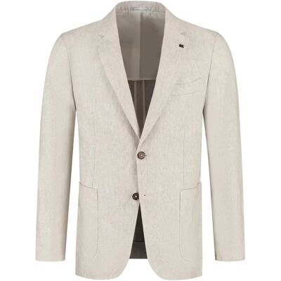 Blazer Michael Kors Pure Linen Beige 54 Homme Blazer Michael Kors Pure Linen Beige 54 Homme