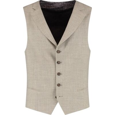Anzugweste Michael Kors Linen Blend Beige 54 Homme Anzugweste Michael Kors Linen Blend Beige 54 Homme