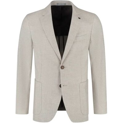 Blazer Michael Kors Linen Blend Check Beige 48 Homme Blazer Michael Kors Linen Blend Check Beige 48 Homme
