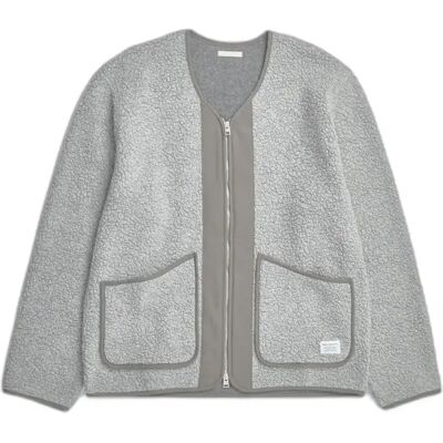 Fleece Norse Projects Otto Sherpa Gris S Homme Fleece Norse Projects Otto Sherpa Gris S Homme