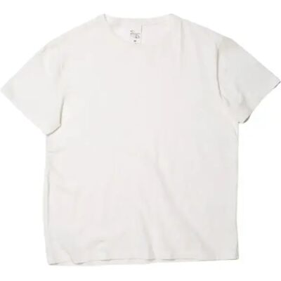 T-Shirt Nudie Jeans Roffe Blanc S Homme T-Shirt Nudie Jeans Roffe Blanc S Homme