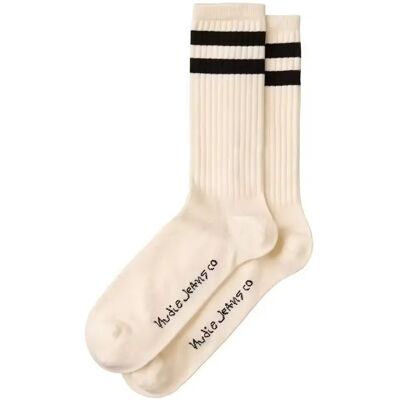 Socken Nudie Jeans Amundsson Blanc TU Homme Socken Nudie Jeans Amundsson Blanc TU Homme