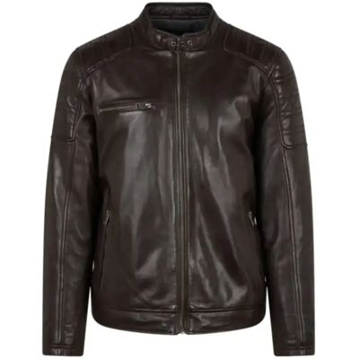 Lederjacke Oakwood Shelby Marron L Homme Lederjacke Oakwood Shelby Marron L Homme