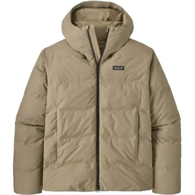 Daunenjacke mit Kapuze Patagonia Jackson Glacier Beige XL Homme Daunenjacke mit Kapuze Patagonia Jackson Glacier Beige XL Homme