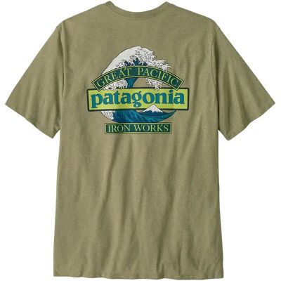T-Shirt Patagonia Great Waves Responsibili Vert L Homme T-Shirt Patagonia Great Waves Responsibili Vert L Homme