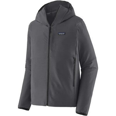 Wanderjacke mit Kapuze Patagonia R1 TechFace Gris XL Homme Wanderjacke mit Kapuze Patagonia R1 TechFace Gris XL Homme