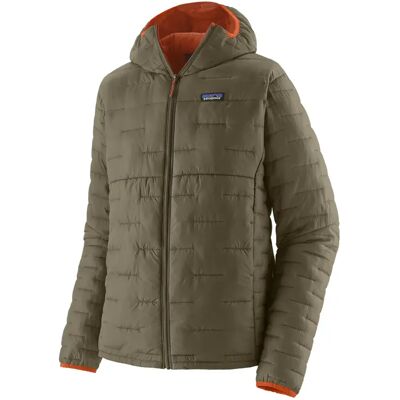 Daunenjacke mit Kapuze Patagonia Micro Puff Vert XS Homme Daunenjacke mit Kapuze Patagonia Micro Puff Vert XS Homme