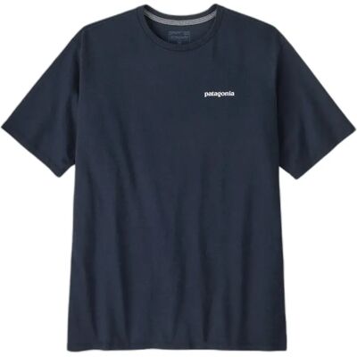 T-Shirt Patagonia P-6 Logo Bleu M Homme T-Shirt Patagonia P-6 Logo Bleu M Homme