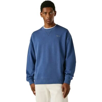Pullover Pepe Jeans Geo Small Logo Bleu 2XL Homme Pullover Pepe Jeans Geo Small Logo Bleu 2XL Homme