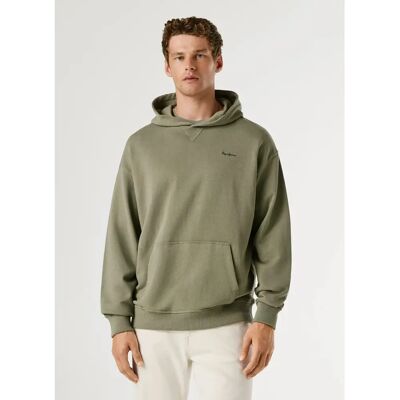 Hoodie Pepe Jeans Geo Small Logo Vert 2XL Homme Hoodie Pepe Jeans Geo Small Logo Vert 2XL Homme