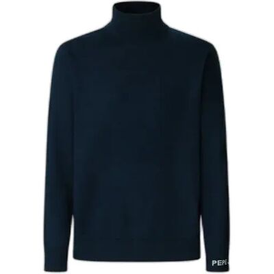 Pullover Pepe Jeans Andre Turtle Neck Bleu L Homme Pullover Pepe Jeans Andre Turtle Neck Bleu L Homme