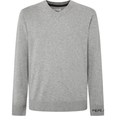 Pull col V Pepe Jeans New Andre Gris 2XL Homme Pull col V Pepe Jeans New Andre Gris 2XL Homme