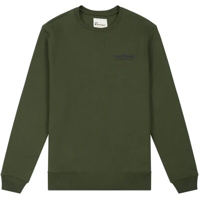 Sweatshirt Penfield Hudson Script Crew Vert S Homme Sweatshirt Penfield Hudson Script Crew Vert S Homme