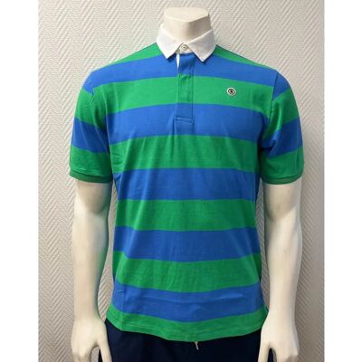 Gestreiftes Poloshirt Serge Blanco Vert S Homme Gestreiftes Poloshirt Serge Blanco Vert S Homme