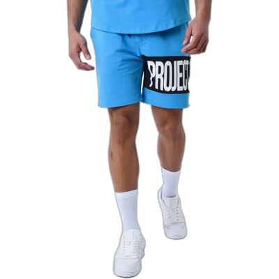 Shorts Project X Paris Crew Bleu S Homme Shorts Project X Paris Crew Bleu S Homme