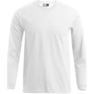 Langarmshirt Promodoro Premium Blanc 5XL Homme Langarmshirt Promodoro Premium Blanc 5XL Homme