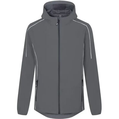 Leichte Wasserdichte Jacke mit Kapuze Promodoro Gris 5XL Homme Leichte Wasserdichte Jacke mit Kapuze Promodoro Gris 5XL Homme