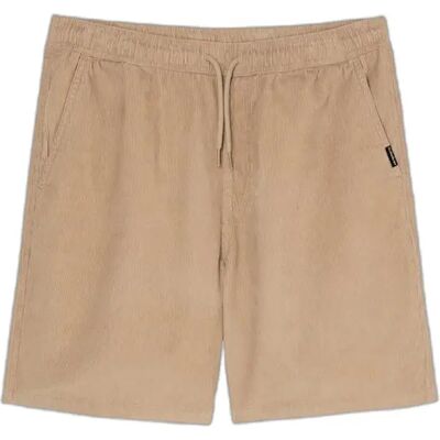 Short Quiksilver Taxer Cord Beige S Homme Short Quiksilver Taxer Cord Beige S Homme
