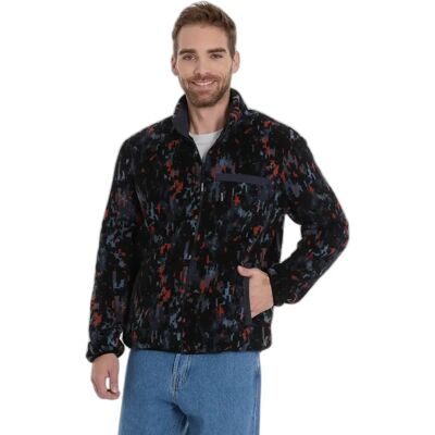 Fleece Ragwear Tawon Print Noir M Homme Fleece Ragwear Tawon Print Noir M Homme