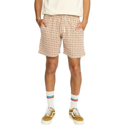 Short Revolution Jaquard Orange M Homme Short Revolution Jaquard Orange M Homme
