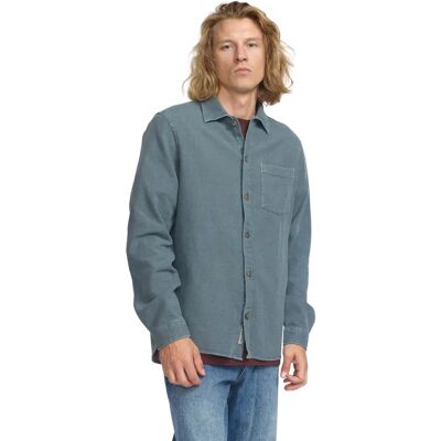 Langarmshirt Revolution Bleu S Homme Langarmshirt Revolution Bleu S Homme
