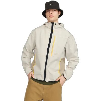 Regenjacke mit Kapuze Revolution Blanc L Homme Regenjacke mit Kapuze Revolution Blanc L Homme