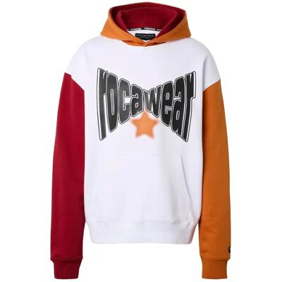 Kapuzensweatshirt Rocawear Colored Blanc 3XL Homme Kapuzensweatshirt Rocawear Colored Blanc 3XL Homme