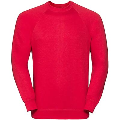 Pullover Russell Athletic Classic Raglan Rouge 2XL Mixte Pullover Russell Athletic Classic Raglan Rouge 2XL Mixte