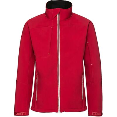 Softshell-Jacke Russell Athletic Bionic Rouge XS Homme Softshell-Jacke Russell Athletic Bionic Rouge XS Homme