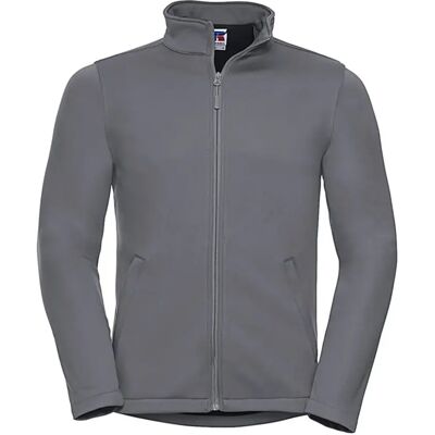 Softshell-Jacke Russell Athletic Smart Gris L Homme Softshell-Jacke Russell Athletic Smart Gris L Homme