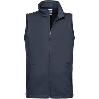 Softshell-Weste Russell Athletic Smart Bleu XL Homme Softshell-Weste Russell Athletic Smart Bleu XL Homme