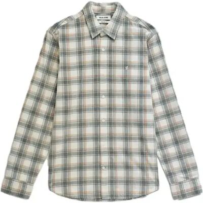 Karo Cordhemden mit langen Ärmeln Salsa Jeans Beige M Homme Karo Cordhemden mit langen Ärmeln Salsa Jeans Beige M Homme