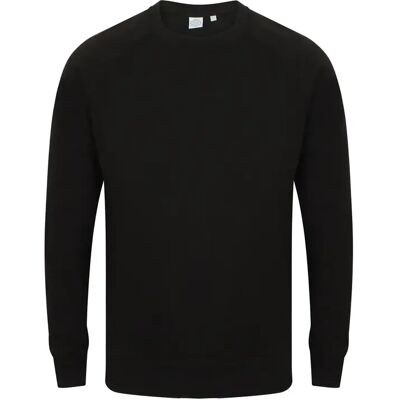 Slim Fit Sweatshirt SF Clothing Noir XS Mixte Slim Fit Sweatshirt SF Clothing Noir XS Mixte