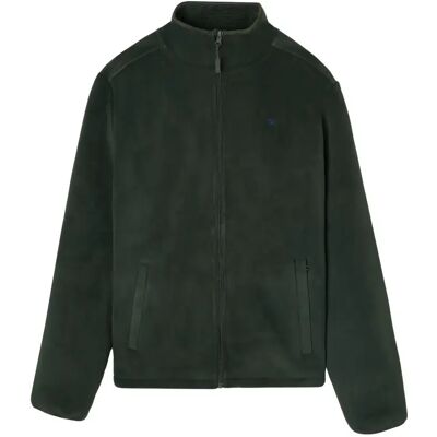 Klassische Zip-Jacke Silbon Vert M Homme Klassische Zip-Jacke Silbon Vert M Homme