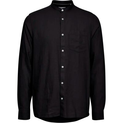 Hemd Solid Allan China Noir S Homme Hemd Solid Allan China Noir S Homme