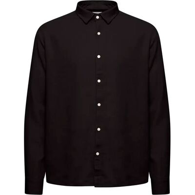 Langarmshirt Solid Enea Allan Noir S Homme Langarmshirt Solid Enea Allan Noir S Homme