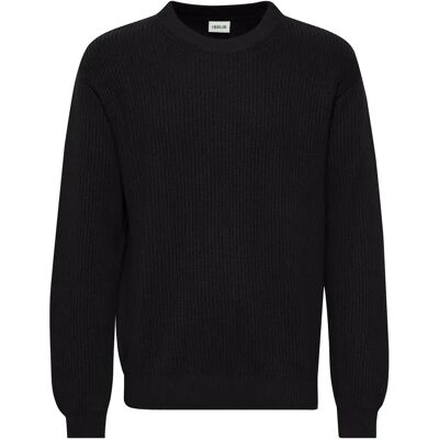 Pullover Solid Gia Noir XL Homme Pullover Solid Gia Noir XL Homme