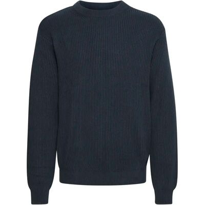 Pullover Solid Gia Bleu L Homme Pullover Solid Gia Bleu L Homme