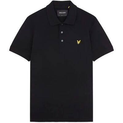Polo-Shirt Lyle & Scott Plain Noir M Homme Polo-Shirt Lyle & Scott Plain Noir M Homme