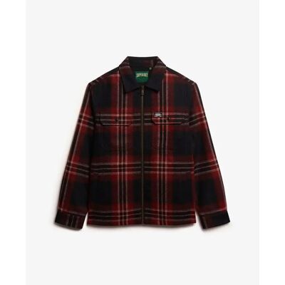 Hemd Superdry Bleu M Homme Hemd Superdry Bleu M Homme