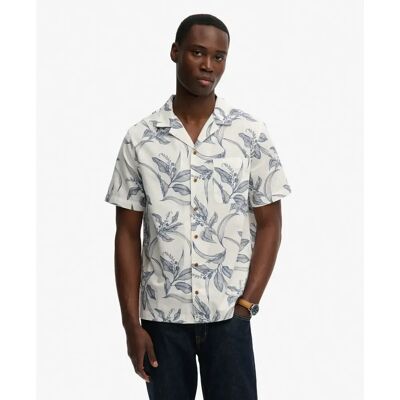 Vintage-Hemd Superdry Loom Cabana Bleu XL Homme Vintage-Hemd Superdry Loom Cabana Bleu XL Homme