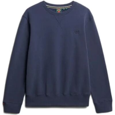 Sweatshirt mit Rundhalsausschnitt Superdry Essential Bleu 2XL Homme Sweatshirt mit Rundhalsausschnitt Superdry Essential Bleu 2XL Homme